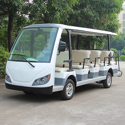 LQY145B豪華（白色）14座電動觀光車